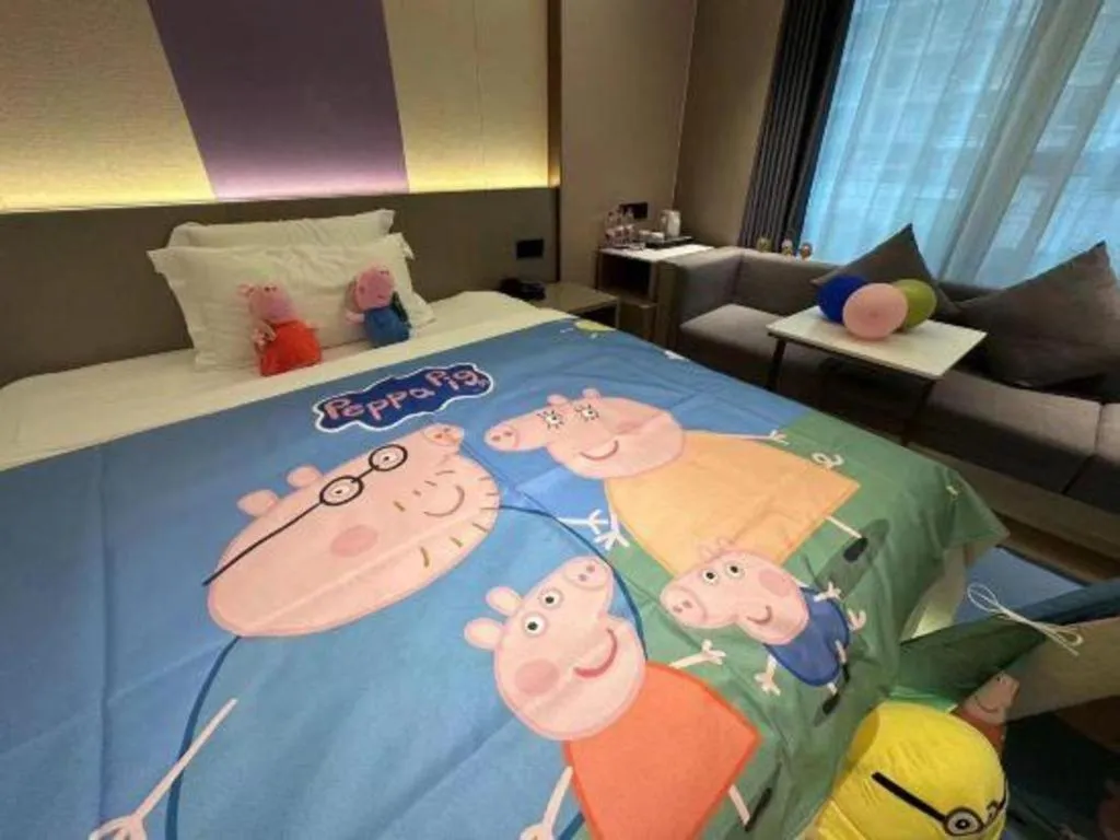 Bed in Borrman Hotel Zhongshan Lihe Plaza