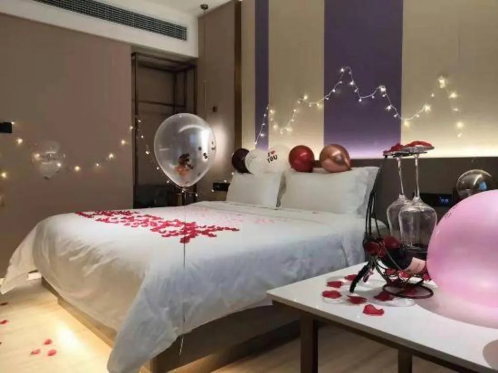 Bed in Borrman Hotel Zhongshan Lihe Plaza