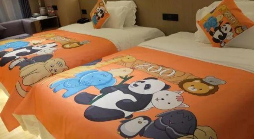 Bed in Borrman Hotel Zhongshan Lihe Plaza