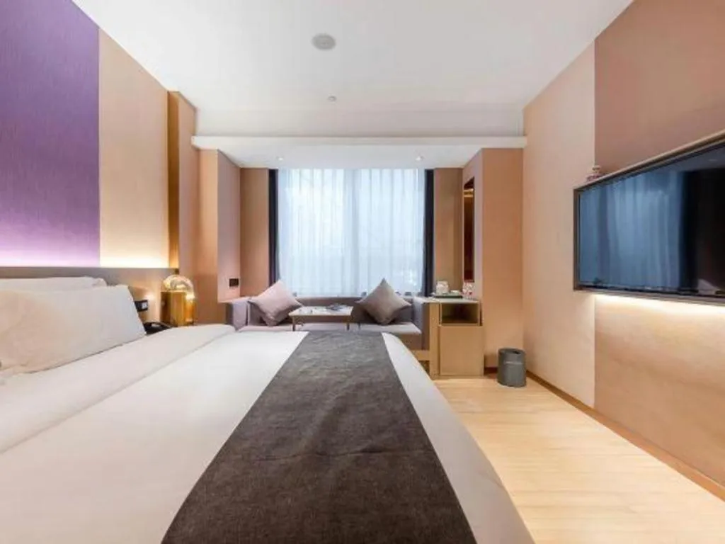 Bed in Borrman Hotel Zhongshan Lihe Plaza