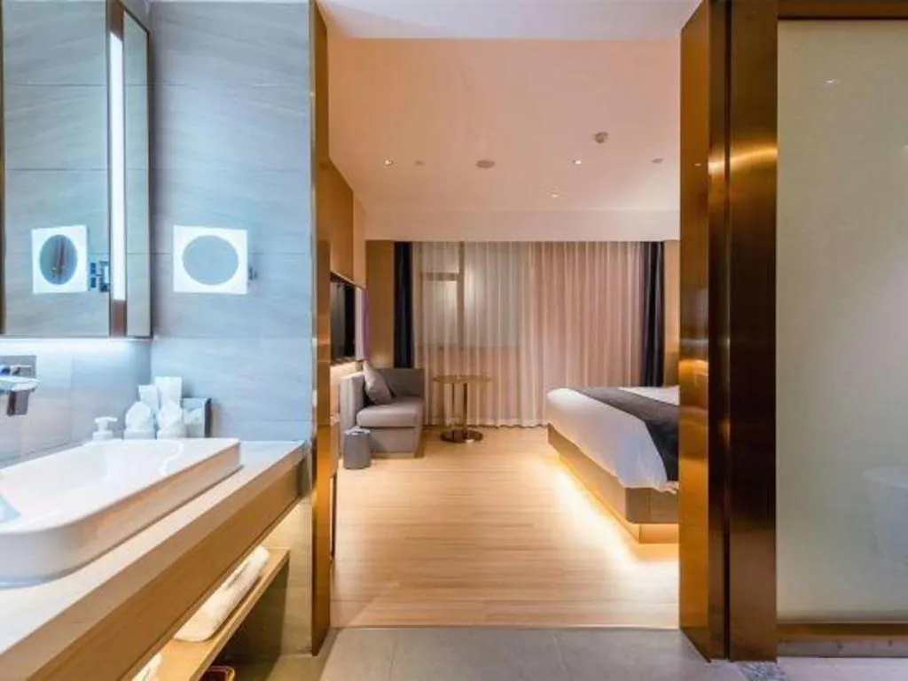 Bed in Borrman Hotel Zhongshan Lihe Plaza