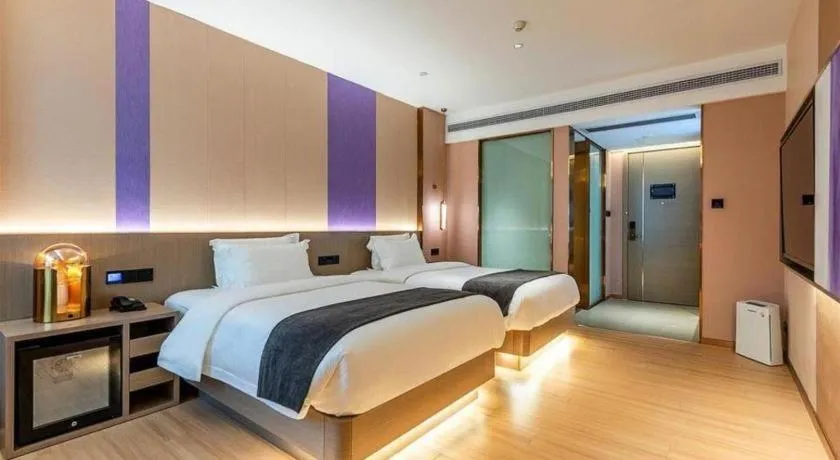 Bed in Borrman Hotel Zhongshan Lihe Plaza