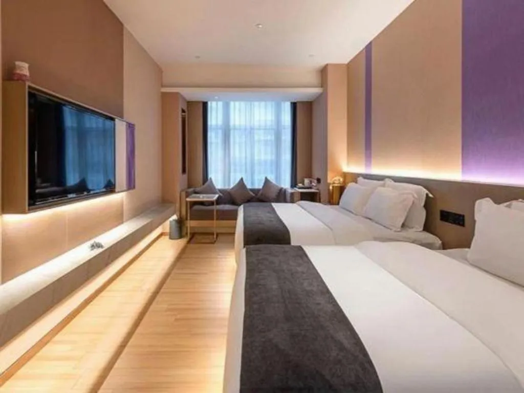 Bed in Borrman Hotel Zhongshan Lihe Plaza