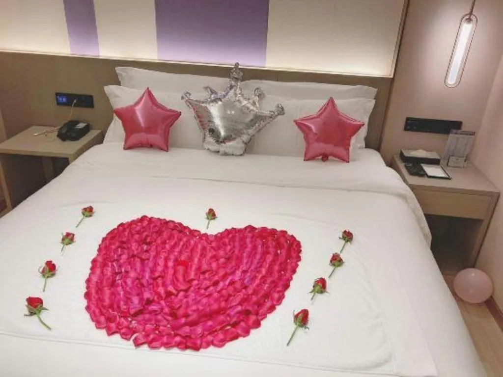 Bed in Borrman Hotel Zhongshan Lihe Plaza