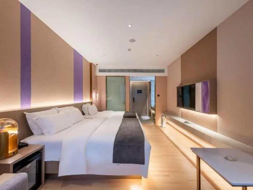 Bed in Borrman Hotel Zhongshan Lihe Plaza