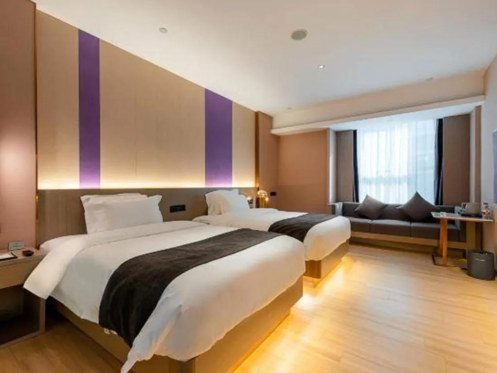 Bed in Borrman Hotel Zhongshan Lihe Plaza