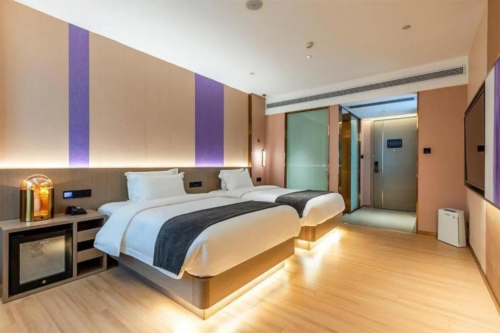 Bed in Borrman Hotel Zhongshan Lihe Plaza
