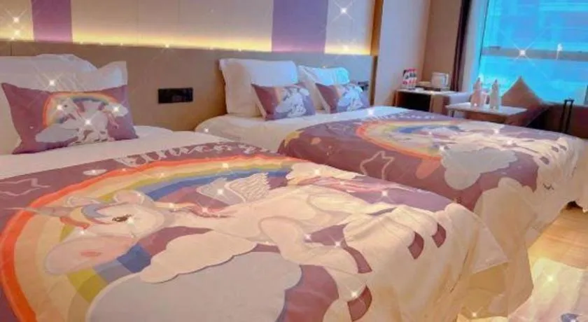 Bed in Borrman Hotel Zhongshan Lihe Plaza