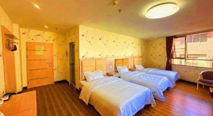 Bed in Borrman Hotel Lipu Central Plaza