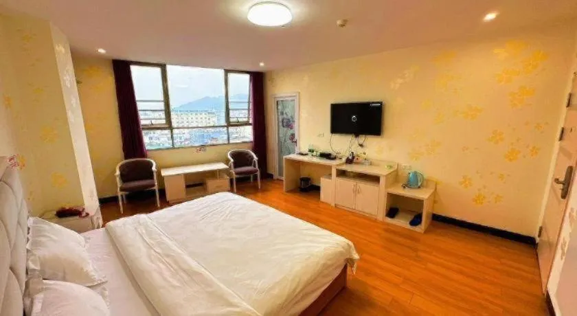 Bed in Borrman Hotel Lipu Central Plaza