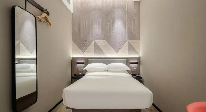 Bed in Borrman Hotel Fangchenggang Shangsi Zhonghua Road