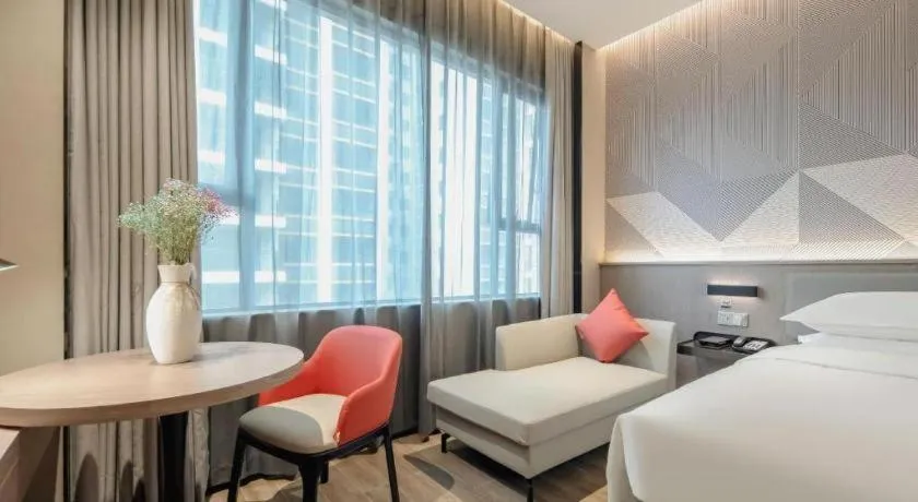 Bed in Borrman Hotel Fangchenggang Shangsi Zhonghua Road