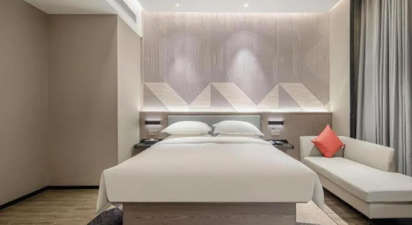 Bed in Borrman Hotel Fangchenggang Shangsi Zhonghua Road