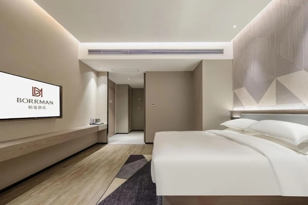 Bed in Borrman Hotel Fangchenggang Shangsi Zhonghua Road