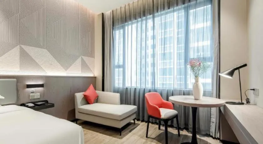 Bed in Borrman Hotel Fangchenggang Shangsi Zhonghua Road