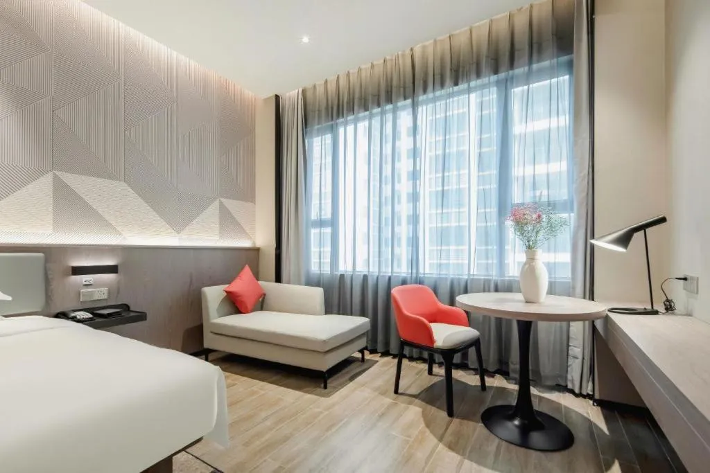 Bed in Borrman Hotel Fangchenggang Shangsi Zhonghua Road