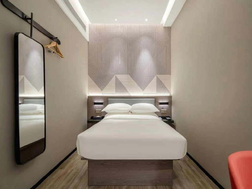 Bed in Borrman Hotel Fangchenggang Shangsi Zhonghua Road