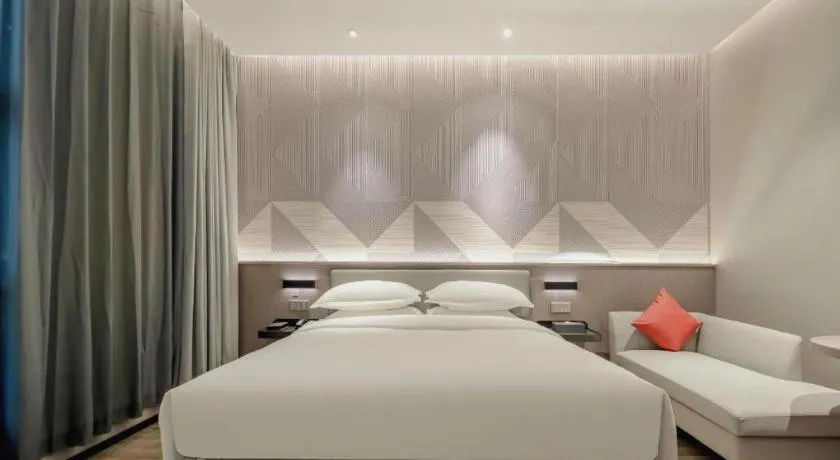 Bed in Borrman Hotel Fangchenggang Shangsi Zhonghua Road