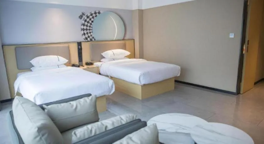 Bed in City Comfort Inn Badong Passenger Transport Center