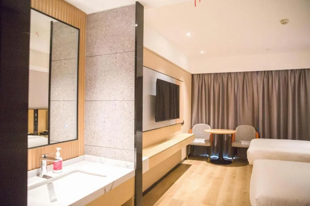 Bed in City Comfort Inn Badong Passenger Transport Center