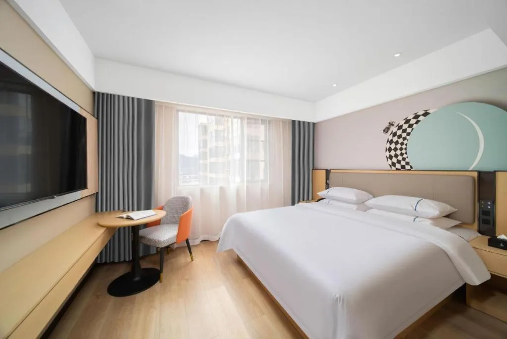 Bed in City Comfort Inn Badong Passenger Transport Center