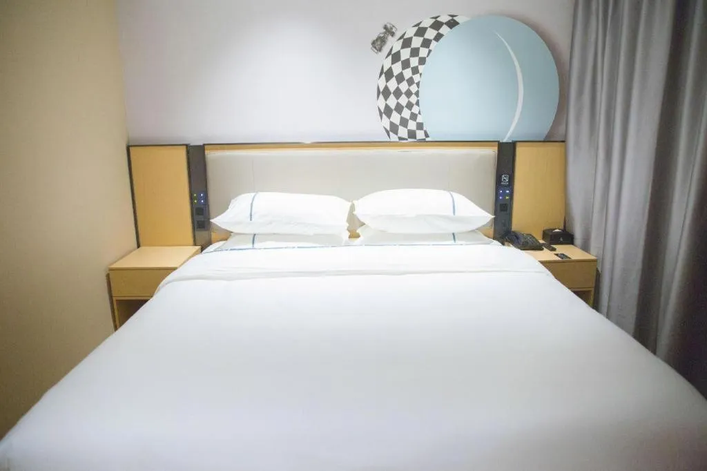 Bed in City Comfort Inn Badong Passenger Transport Center