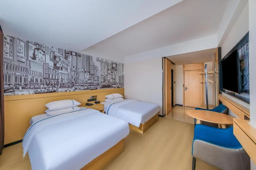 Bed in City Comfort Inn Huize Ancient City