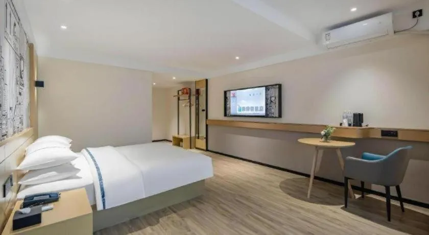 Bed in City Comfort Inn Nanning Puluowangsi