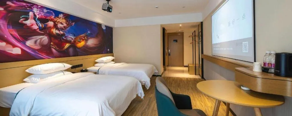 Bed in City Comfort Inn Nanning Puluowangsi