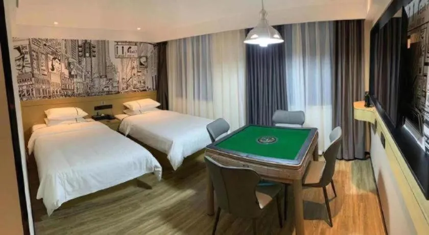 Bed in City Comfort Inn Yichang Zigui Three Gorges Dam Binhu