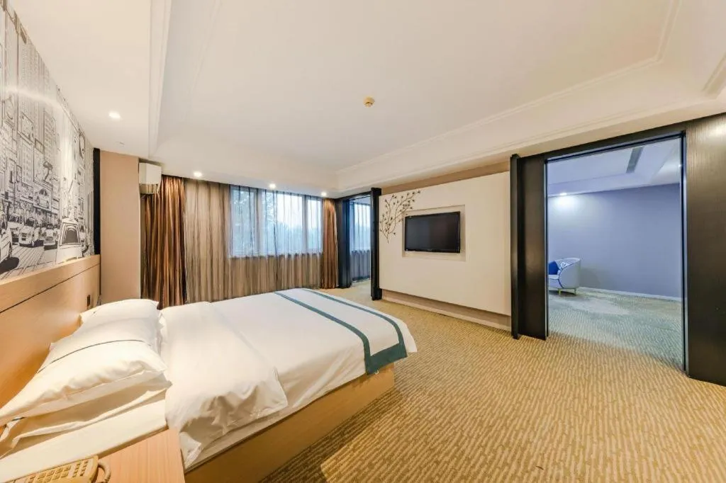 Bed in City Comfort Inn Beijing Capital Airport Shunyi Metro Station