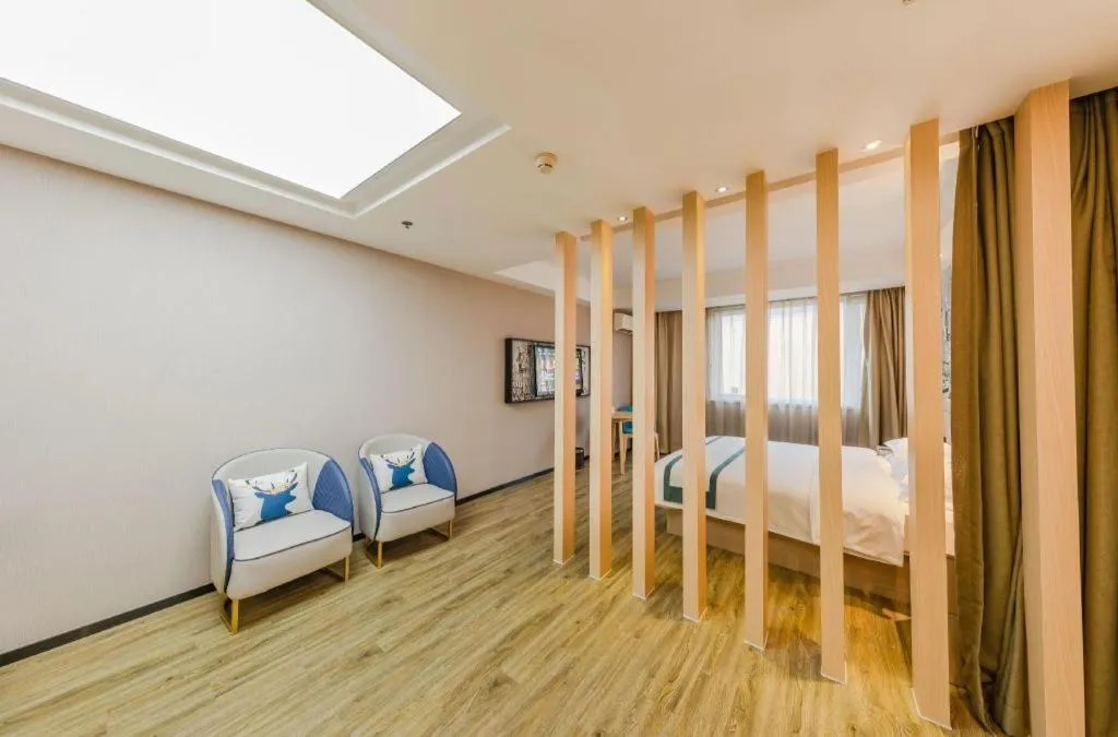 Bed in City Comfort Inn Beijing Capital Airport Shunyi Metro Station