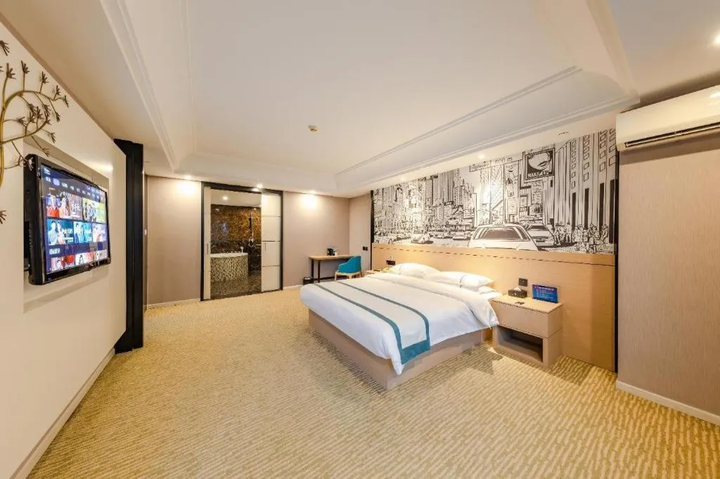 Bed in City Comfort Inn Beijing Capital Airport Shunyi Metro Station
