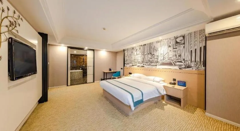 Bed in City Comfort Inn Beijing Capital Airport Shunyi Metro Station