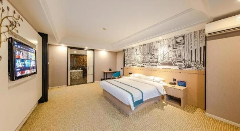 Bed in City Comfort Inn Beijing Capital Airport Shunyi Metro Station