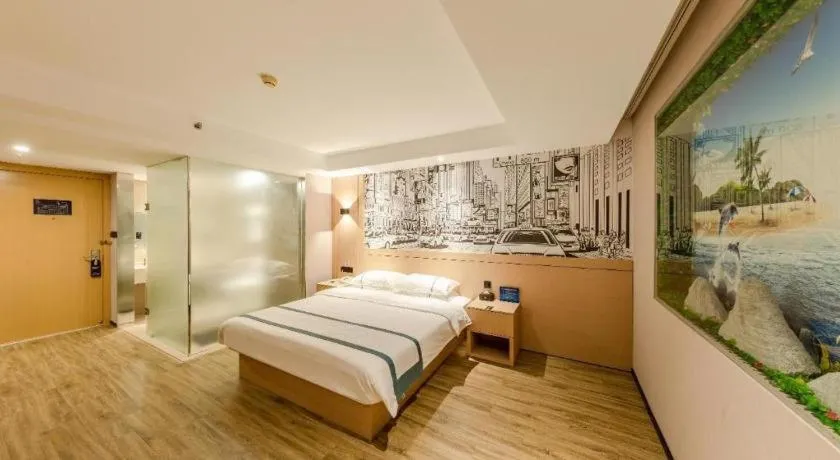 Bed in City Comfort Inn Beijing Capital Airport Shunyi Metro Station