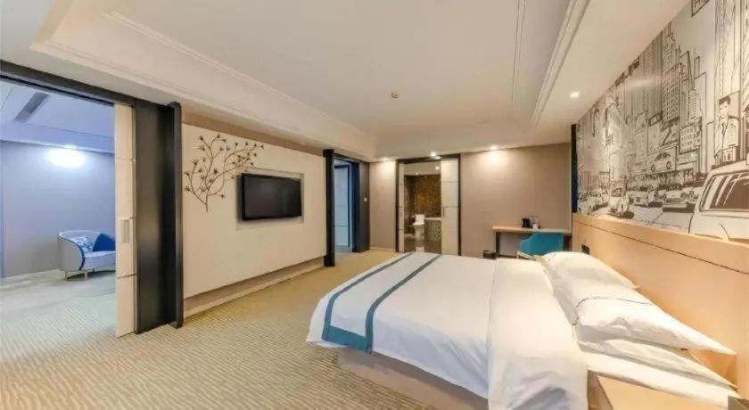 Bed in City Comfort Inn Beijing Capital Airport Shunyi Metro Station