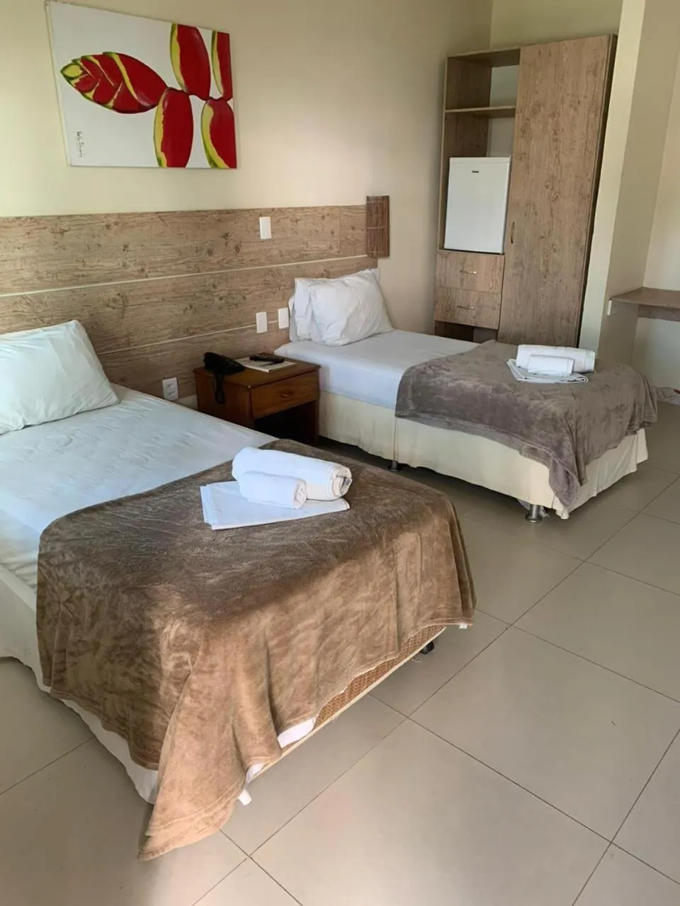 Bed in Hotel Brisa da Costa