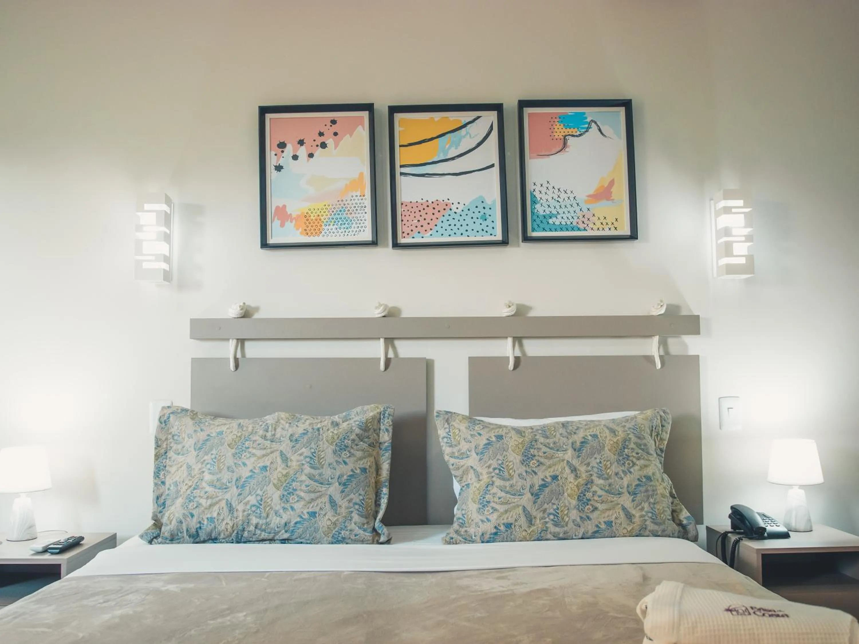 Decorative detail, Bed in Hotel Brisa da Costa