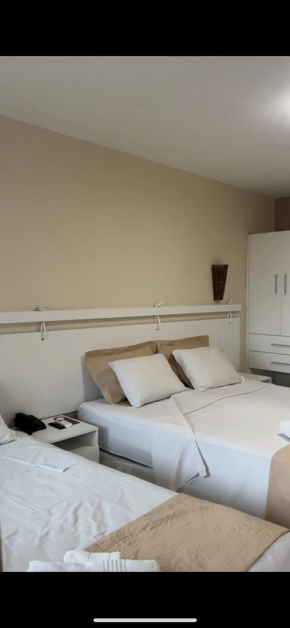 Bed in Hotel Brisa da Costa