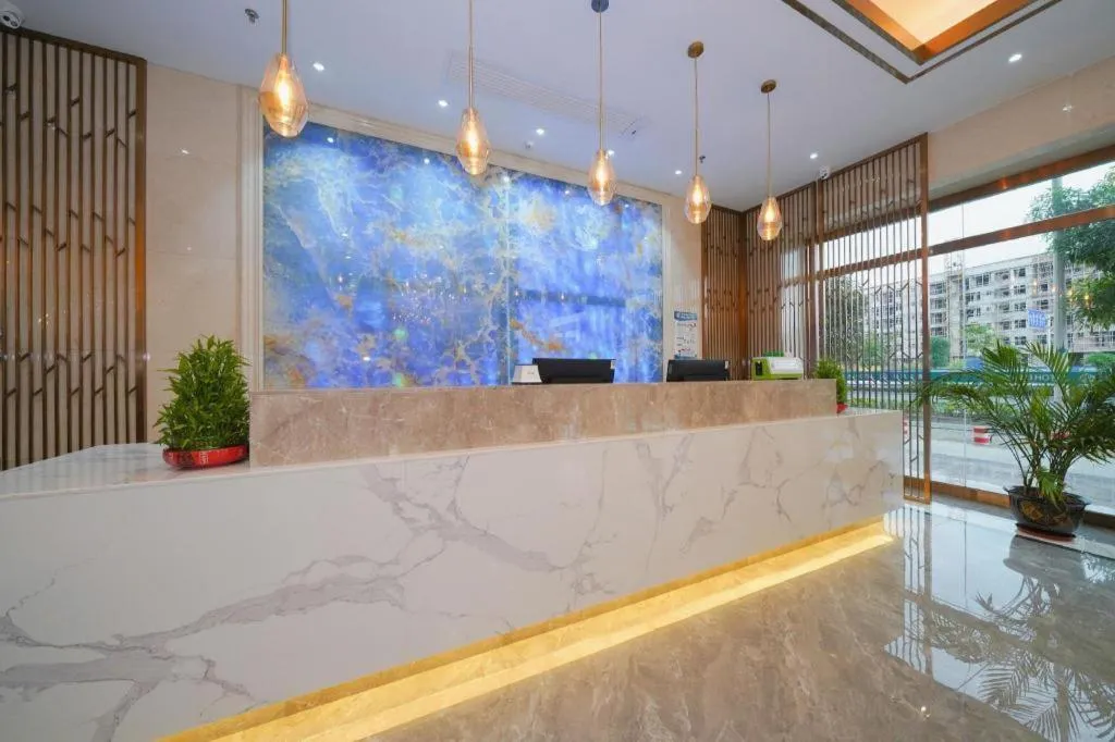 Borrman Hotel Nanning Anji Passenger Station Xijin Metro Station