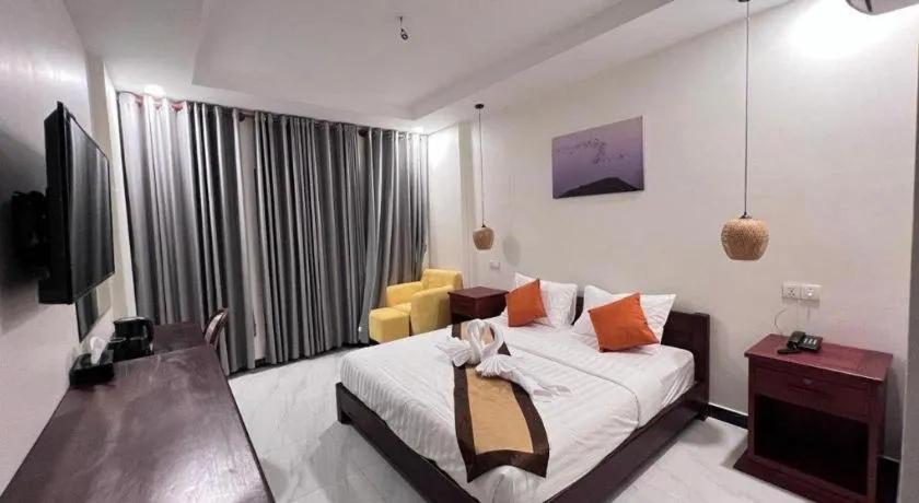 Bed in Meatophum Samnang