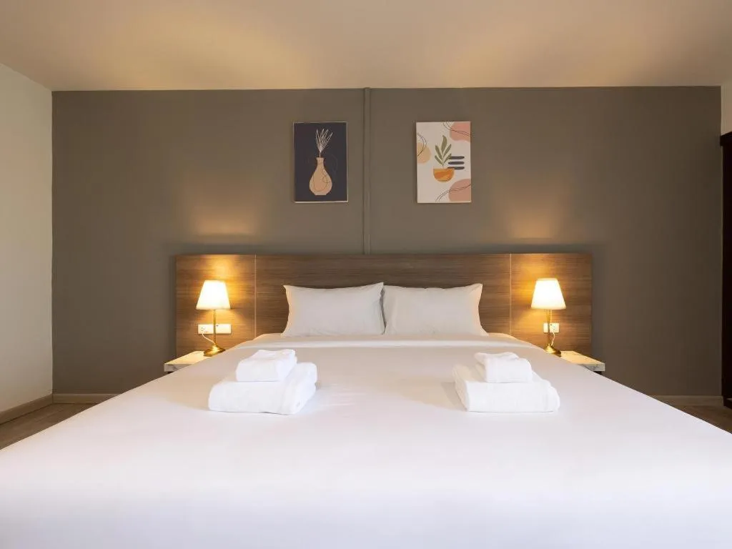 Bed in B2 Lampang Boutique & Budget Hotel