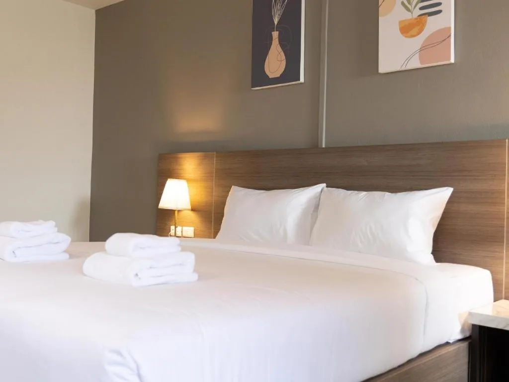 Bed in B2 Lampang Boutique & Budget Hotel