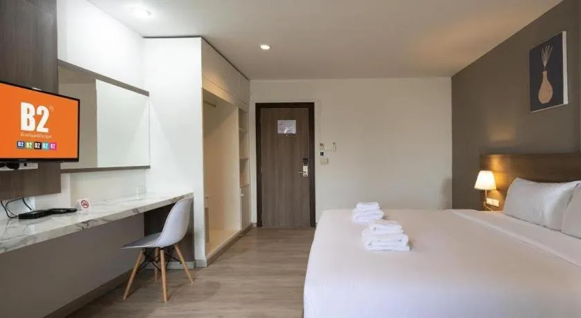 Bed in B2 Lampang Boutique & Budget Hotel