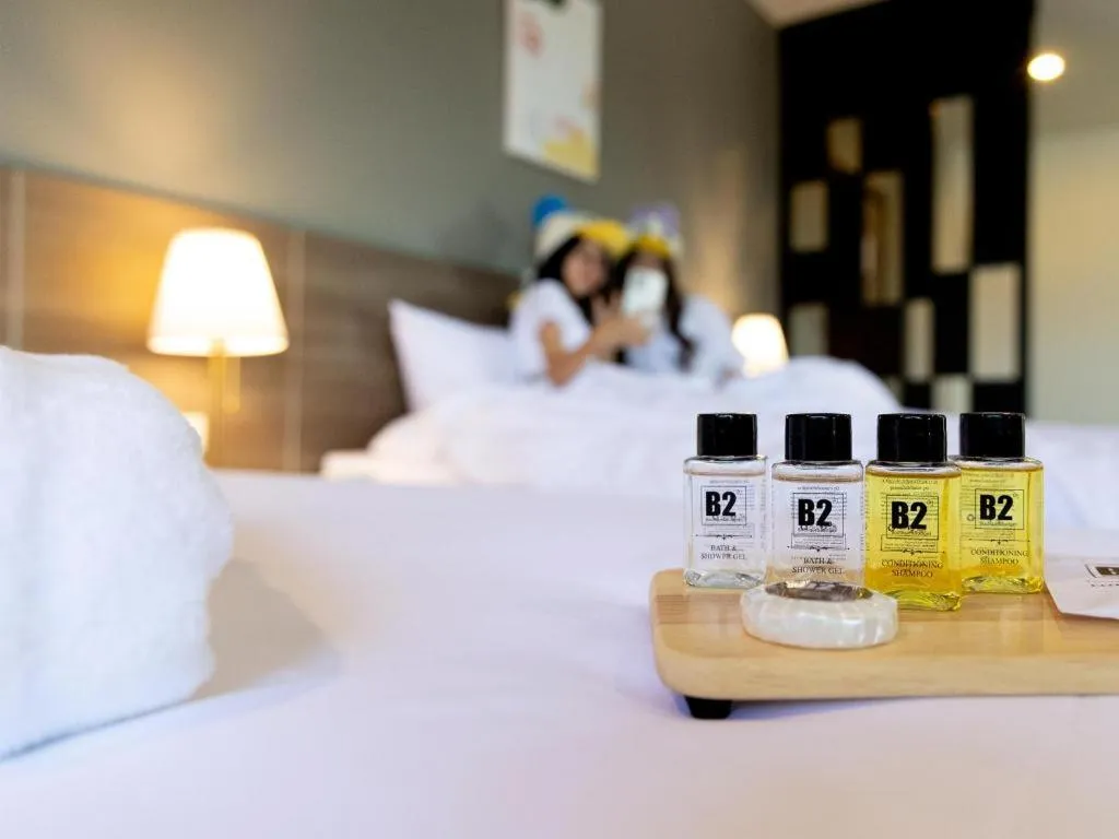 Bed in B2 Lampang Boutique & Budget Hotel