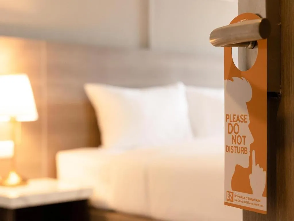 Bed in B2 Lampang Boutique & Budget Hotel