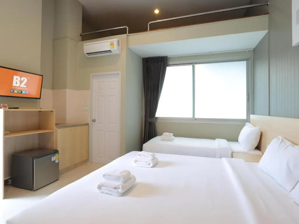 Bed in B2 Suan Luang Rama 9 Srinakarin 42 Boutique & Budget Hotel