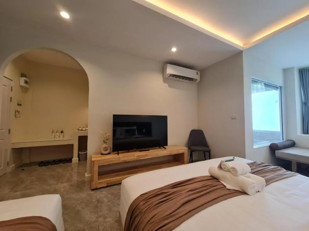 Bed in Nanlamoon Hotel