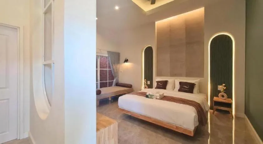 Bed in Nanlamoon Hotel